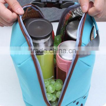 Colorful Portable Travel Picnic Lunch Waterproof Insulated Thermal Cooler Bags