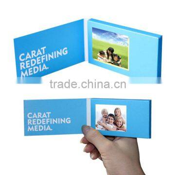 chinese wholesale 2.4/3.5/4.3/7" handmade lcd video greeting card for advertising display