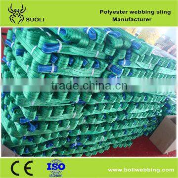 polyester webbing sling belt safety factor 8:1