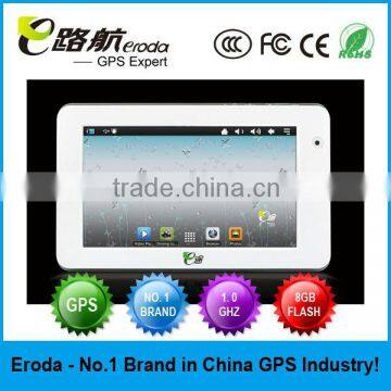 7 Inch Tablet PC Built-in Gps Navigation Android 4.0 NAND Flash 8GB