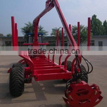 New condition ZM10006 10 Tons Heavy duty Log trailer with grapple for sale