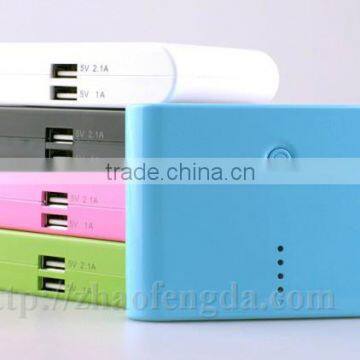 High Capacity 12,000 mA smart power bank charger