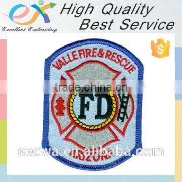 factory custom merrowed embroidery shoulder patch