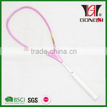 SMX980 PINK good design full carbon squash racket/squash rackets for sale/squash