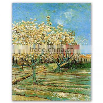 ROYI ART Van Gogh Oil Painting Handing on Wall Decor of Two Poplars on a Hill photo-6
