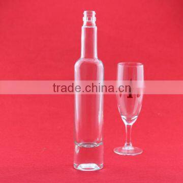 Hot Sale Apple Shape Beverage Bottles Glass Hennessyneddf Bottles Bulleitdfg Bottle 500ml photo-3