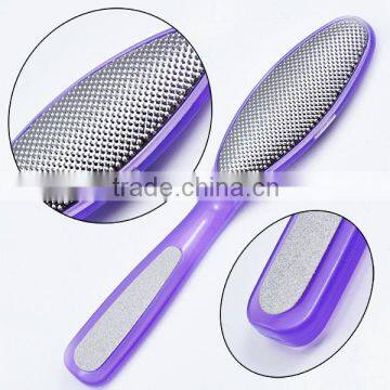 2015 New Hot Sell One Sides Plastic Handle Metal Foot File