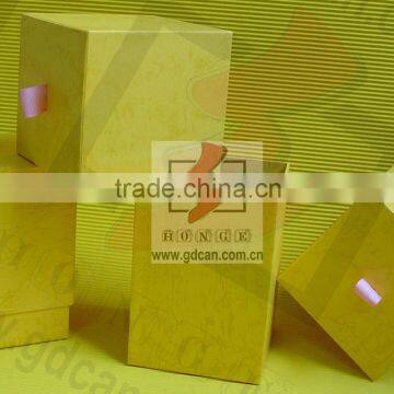 Hot!!! Custom cardboard square paper box for cosmetic packing