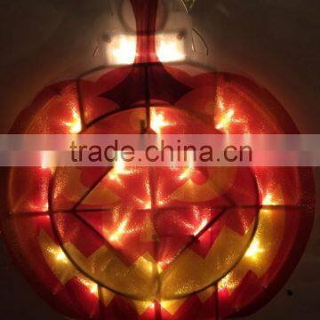 2016 new PVC christmas led light holiday led light with CE ROHS certificates pvc pumpking led decoration light