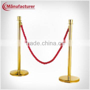 Bank Titanium Railing Pole Stand,Retractable Belt Line Barrier