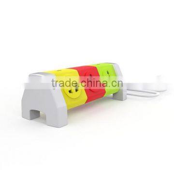 Colorful Universal 4/6/8 Outlet Power Strip With Usb photo-2