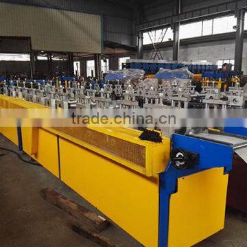 Supermarket Storage Rack Roll Forming Machine , Warehouse Shelf Rack Roll Forming Machine , Stud And Track Rollformer