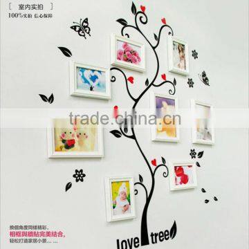 Reusable Home decor kids DIY photo wall sticker