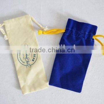 Cheap Velvet Glasses Packaging Drawstring Pouch( 20150706M130)