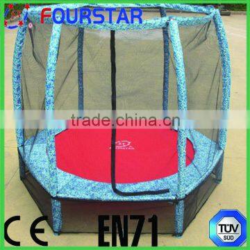 polygonous trampoline bed 7FT for kids outdoor toy