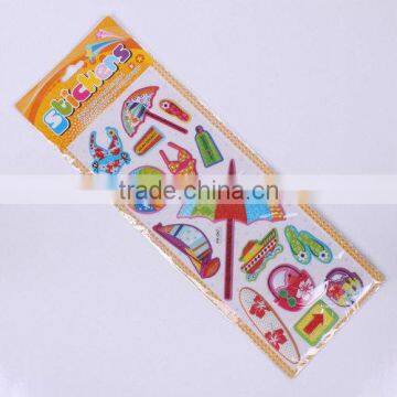 New product 2016 safe 3d sticker for children