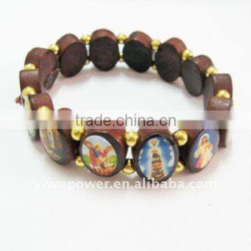 religious bracelet with beads