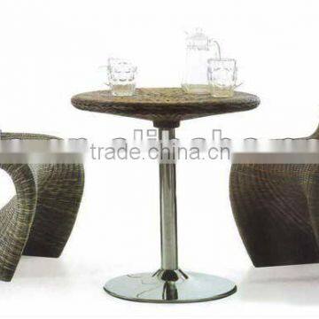 new design abs ratten bartable chair