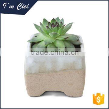 High quality wholesale square cheap ceramic vase CC-D062