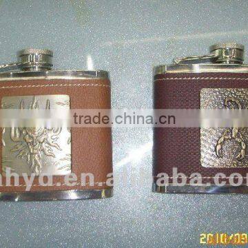 wholesale high quality stainless steel hip flask