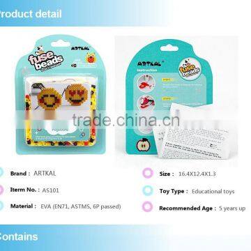 Hot Selling Nontoxic Educational Toys AS101 Hama Beads Magic Diy Perler Beads photo-2