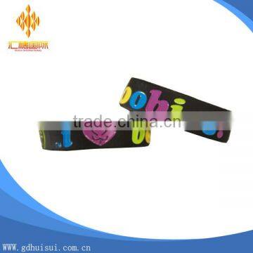 Top sale cheapest customized silicone bracelet lighter print logo