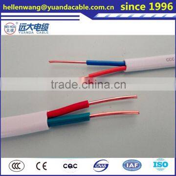 3 Core CU Copper Conductor PVC Insulated Jacket Earth Flat Electric Cable