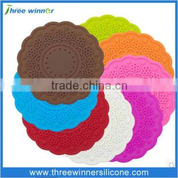 Hot selling silicone cup mat wholesale silicone baking mat