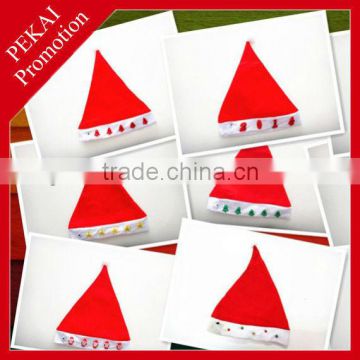 Promotional gift christmas decor Christmas hat China supplier