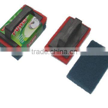 Cleaning Scouring Pad Brush With Hold 6019