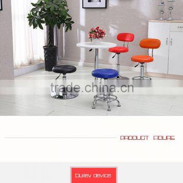 Swivel Beauty Bar Chair With Wheels for Sales