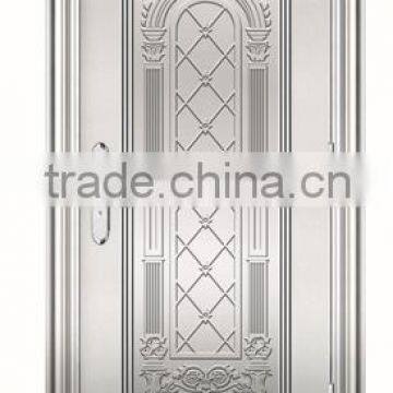 2016 new type  hot sale security steel door best price swing opening stainless steel door