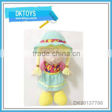 Hot Sale 35CM Cotton Fun Doll English&Chinese&Spamish Lanuage Sound Music IC Body Baby Toys