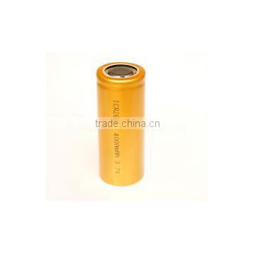 3.7V ICR 26650 4000mAh Li-ion Battery