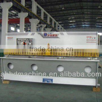 Hydraulic pendulum sheet metal shearing machine