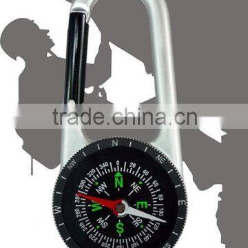 Zinc Alloy Climbing Carabiner Compass photo-2