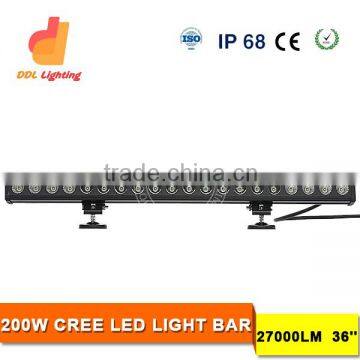 Wholesale 200W led light bar with high power 36 inch vehicle light bar 4x4 led bar light