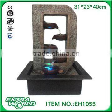 Resin Home Decoration Standing Antique Stone Fountain photo-5