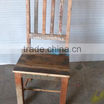 VINTAGE RECYCLE WOOD CHAIR