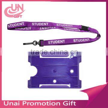 Student Lanyard Purple & Purple ID Card Holder FREE DELIVERY