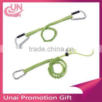 High quality custom tool lanyard, flexible tool safety lanyards with carabiner