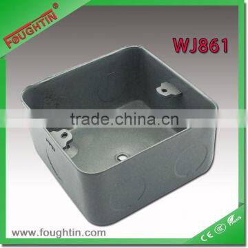 86*86 connection box for metal clad 86*86 metal box