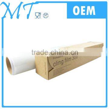 Top quality hot sell food warp material cling film pe