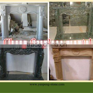 cheap stone fireplace mantel