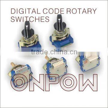 ONPOW 12 position rotary switches(DCRS series,12 and 24 position)