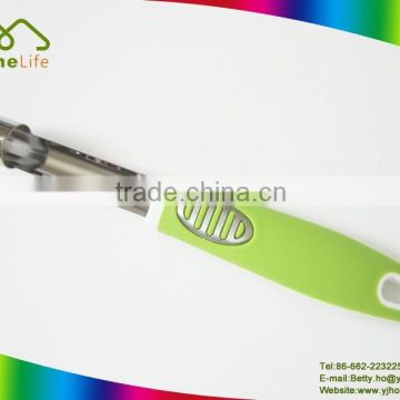 Hot sale good quality wholesale Green handle apple fruit corer