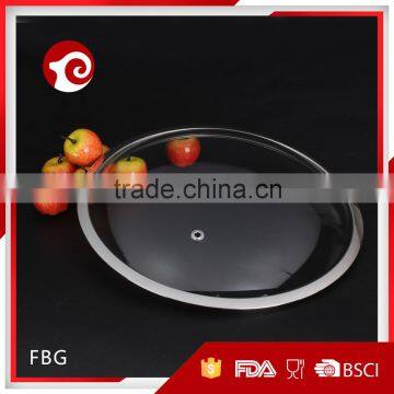 FBG type normal dome glass lid for Non stick pan