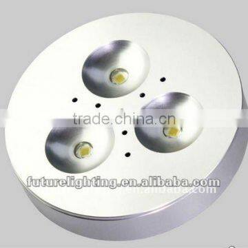 Shenzhen factory direct sell high power energy saving 3W DC12/24V led beautuful puck light
