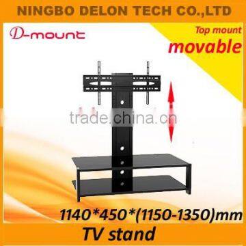 65 inch 40kg 10mm modern Glass aluminum TV plasma LCD led TV STAND Holder