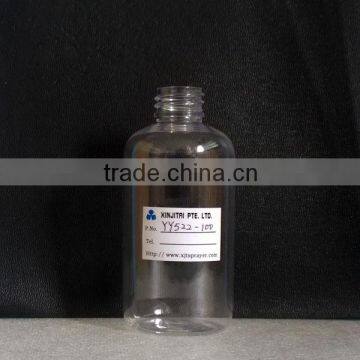 Clear Transparent Plastic 100ml PET Bottle